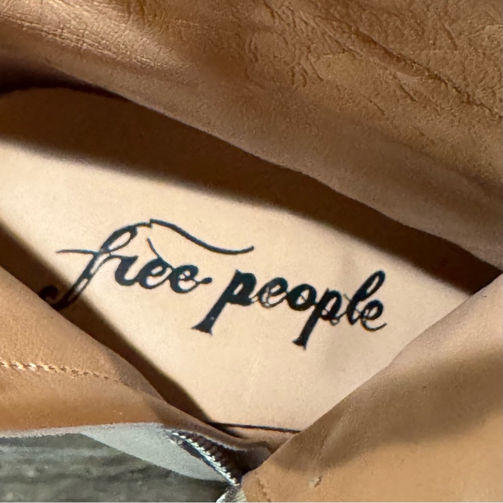 NEW Free People Brayden Leather Western Boots - Picture 12 of 13